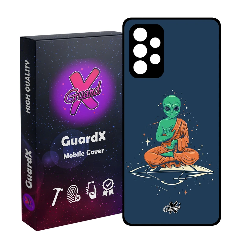 کاور گارد ایکس طرح Alien مدل Glass10305 مناسب برای گوشی موبایل سامسونگ Galaxy A73