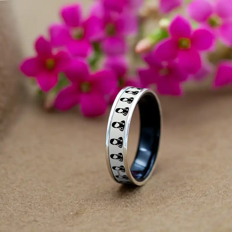 انگشتر ناکسیگو مدل شب تاب طرح پزشک کد RB15667