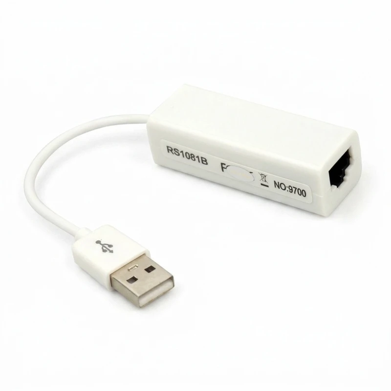 مبدل USB به Ethernet مدل RS1081B 9700