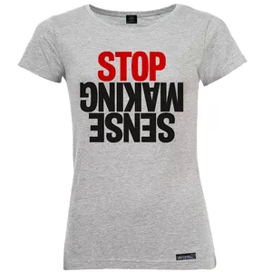 تی شرت آستین کوتاه زنانه 27 مدل Stop کد MH1199