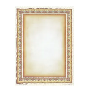 کاغذ تذهیب A4 مدل ابر و باد کد 2077 بسته 10 عددی