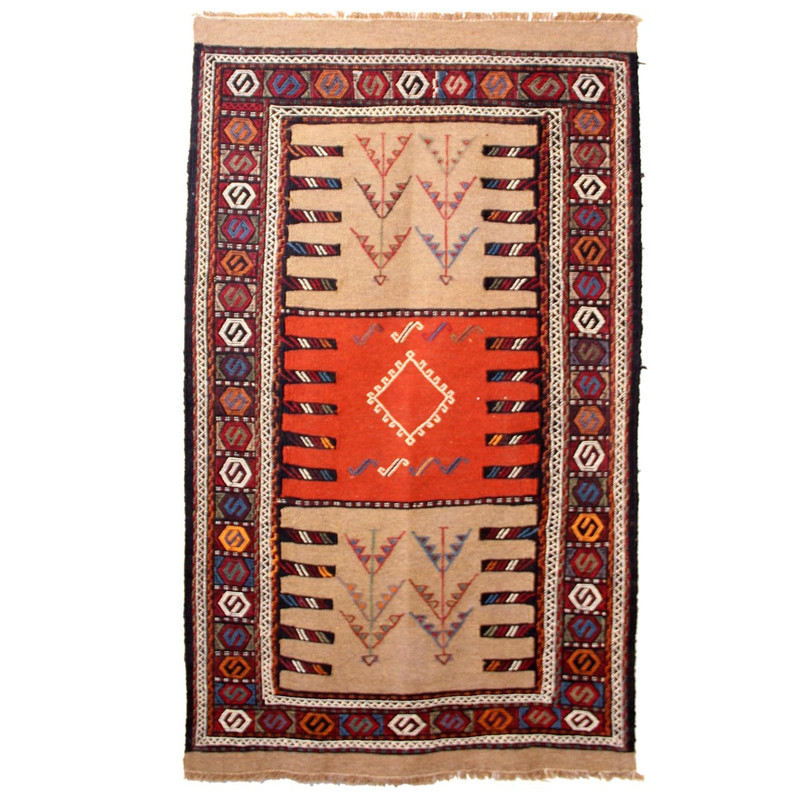 گلیم دستبافت گالری سرزمین فرش کد TKG50
