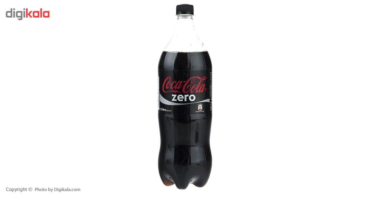 نوشابه کولازیرو کوکاکولا مقدار 1.5 لیتر