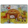 نقد و بررسی پازل چوبی 9 تکه آکو مدل Farm animals توسط خریداران