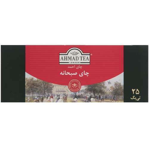 چای کیسه ای احمد مدل Breakfast بسته 25 عددی