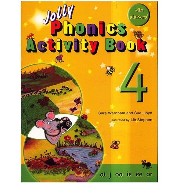 کتاب زبان Jolly Phonics Activity Book 4 کتاب زبان Jolly Phonics Activity Book 4