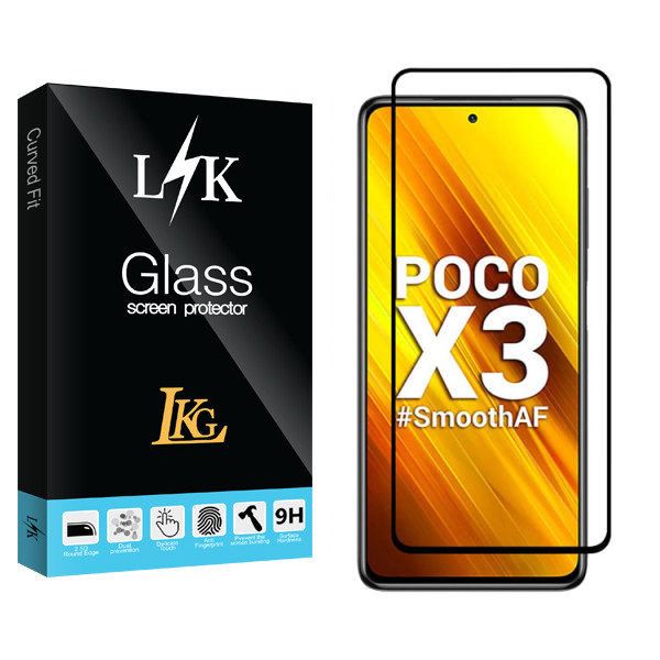 محافظ صفحه نمایش مات ال کا جی مدل LK Glass مناسب برای گوشی موبایل شیائومی Poco X3