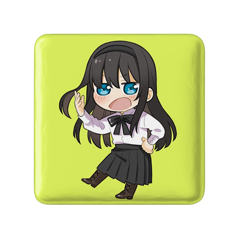 مگنت خندالو طرح بازی تسوکی هیمه‌ (Tsukihime) مدل مربعی کد 34538