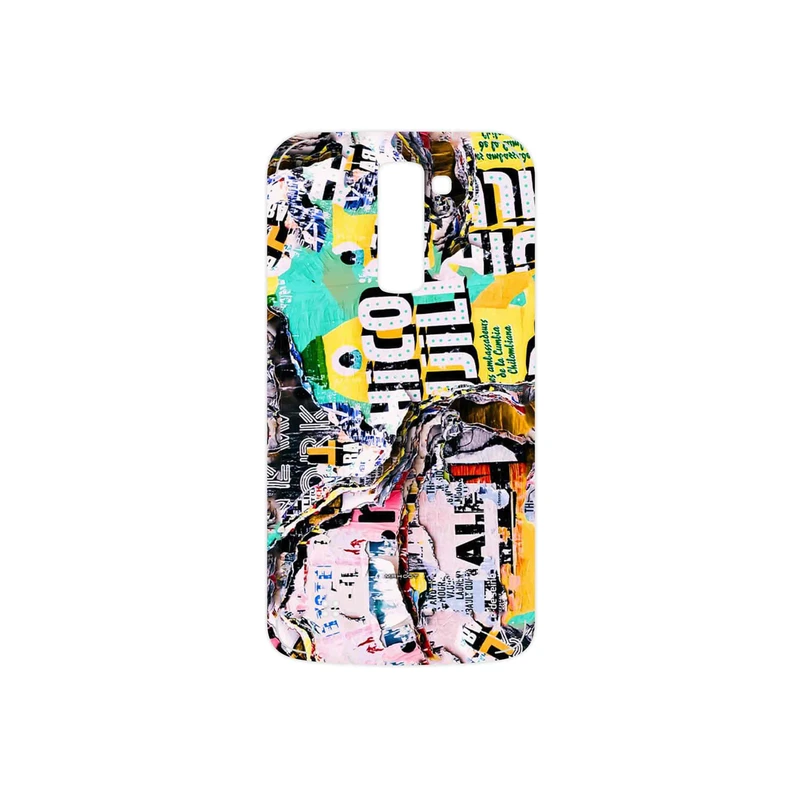 برچسب پوششی ماهوت مدل Collage of Teared Paper مناسب برای گوشی موبایل ال جی K10