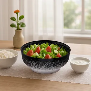 ظرف سرو سرامیکی بومی مدل ماربل