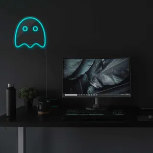 چراغ دیواری نئون دیزاین طرح Packman-2_TBL