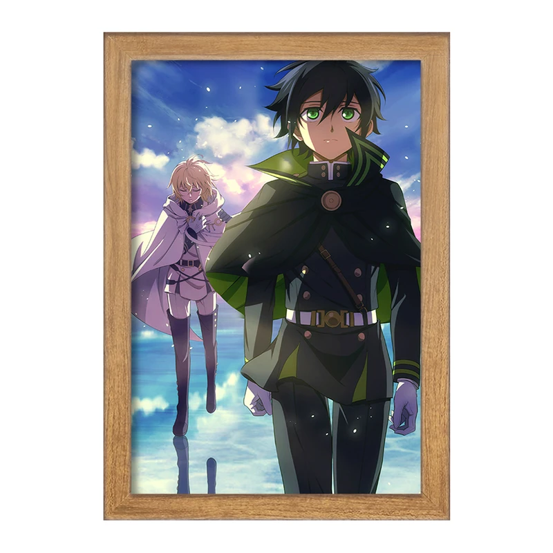 تابلو خندالو مدل یویچیرو و میکائیل انیمه اسرافیل پایانی  کد 12662