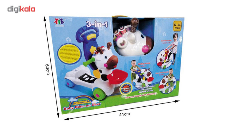 واکر 3 کاره مدل Baby Ride