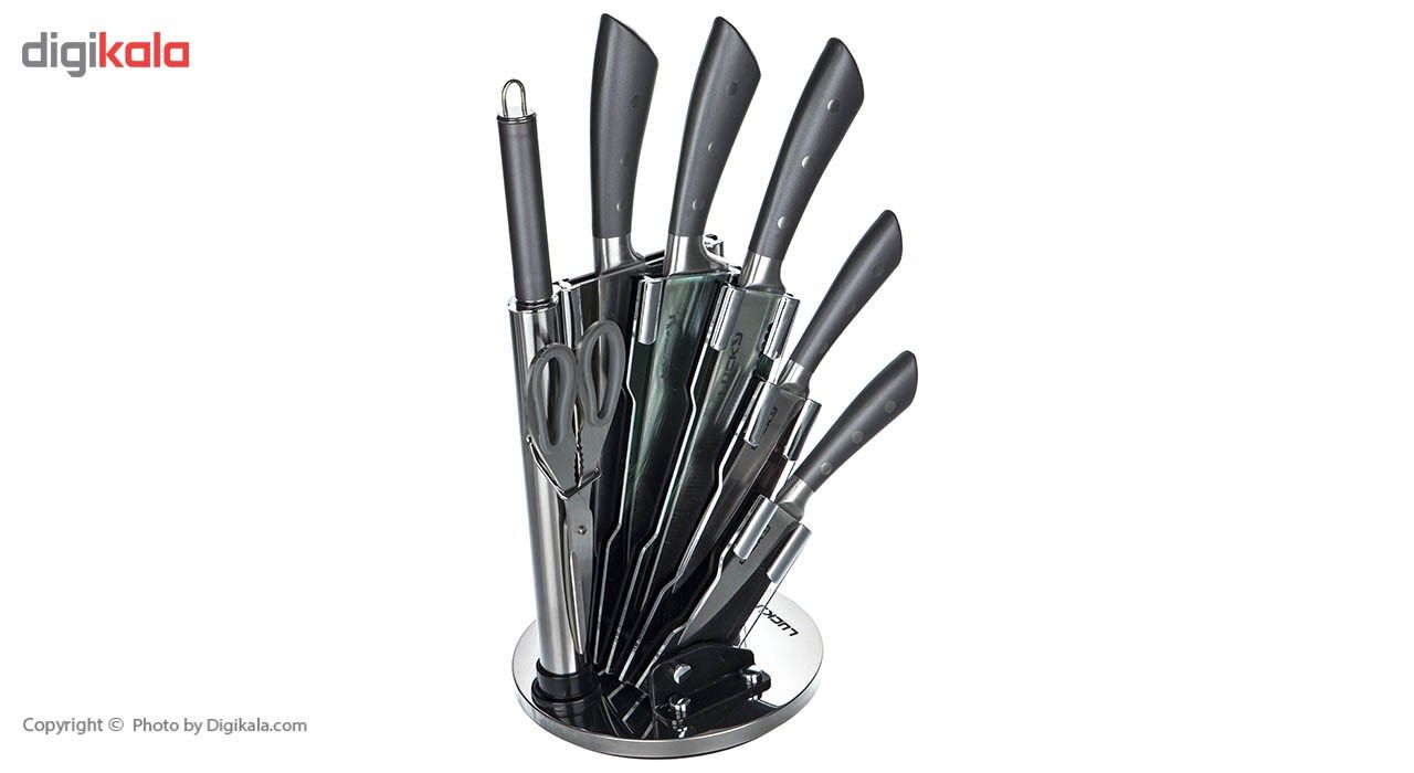 ست چاقوی 8 پارچه لاکی مدل LK-NS11 main 1 2