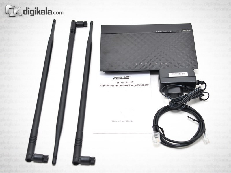 روتر، اکسس پوینت و تقویت کننده بی‌سیم ایسوس مدل RT-N14UHP 2