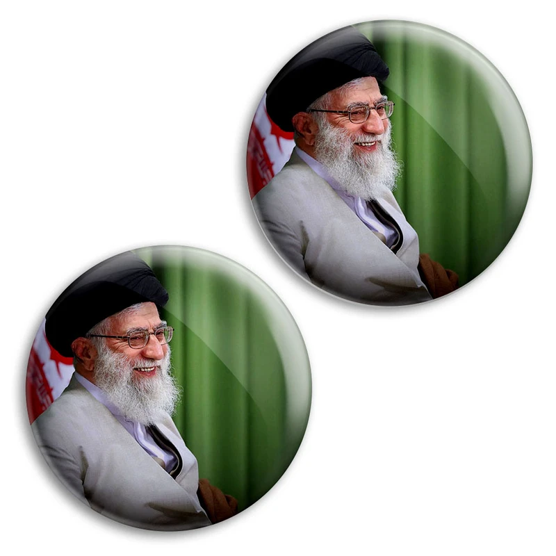 مگنت پرمانه طرح سید علی خامنه ای کد pmag2.28299 مجموعه 2 عددی
