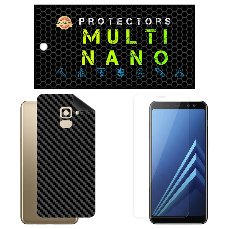 محافظ صفحه نمایش مولتی نانو مدل X-SFC مناسب برای گوشی موبایل سامسونگ Galaxy A5 2018 به همراه برچسب پوششی