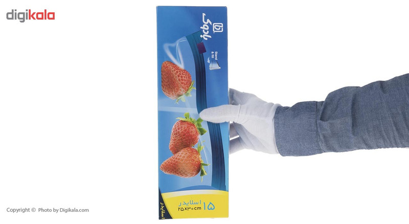 کیسه اسلایدر بادوک مدل Large بسته 15 عددی