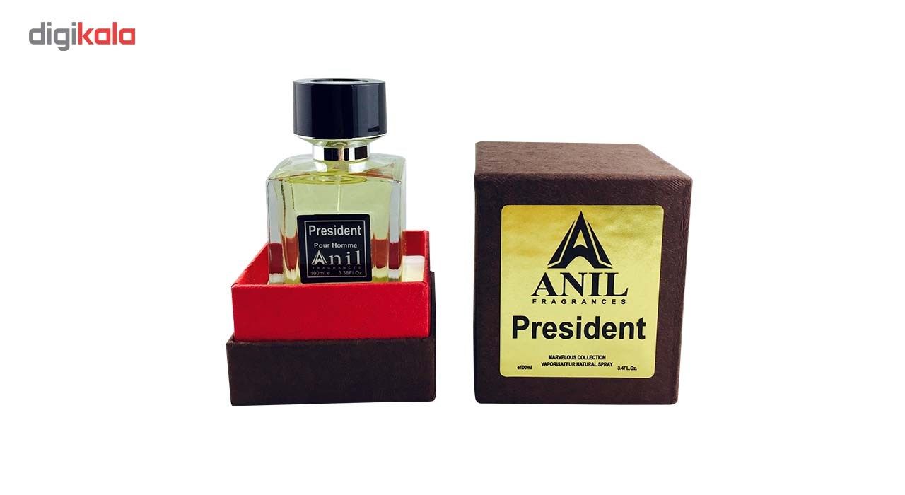 ادو پرفیوم مردانه آنیل مدل President حجم 100 میلی لیتر main 1 1