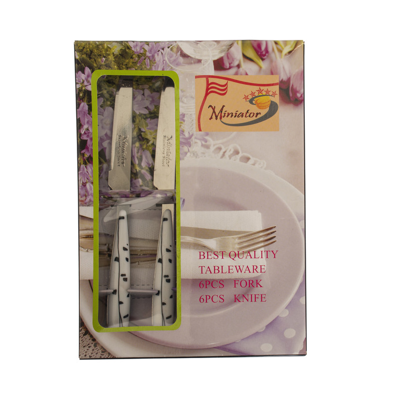کارد میوه خوری مینیاتور کد KD-3 بسته 12 عددی