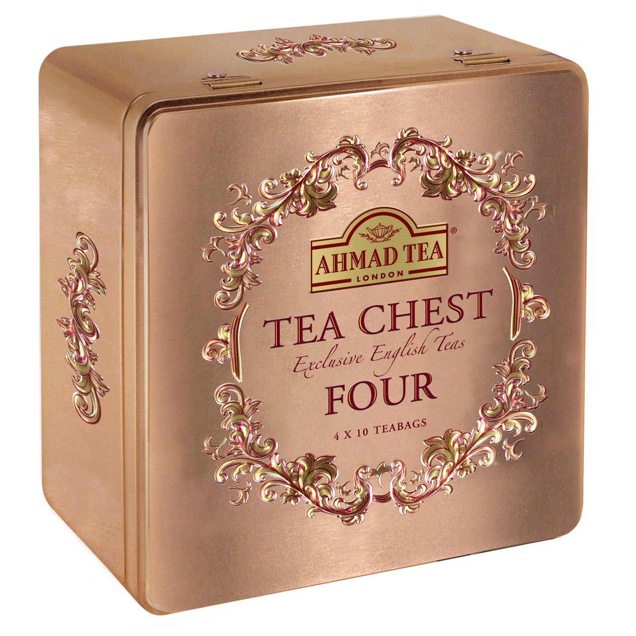 چای کیسه ای چای احمد مدل Tea Chest بسته 40 عددی