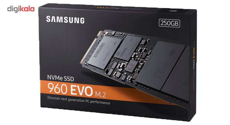 اس اس دی اینترنال سامسونگ مدل 960 Evo ظرفیت 250 گیگابایت