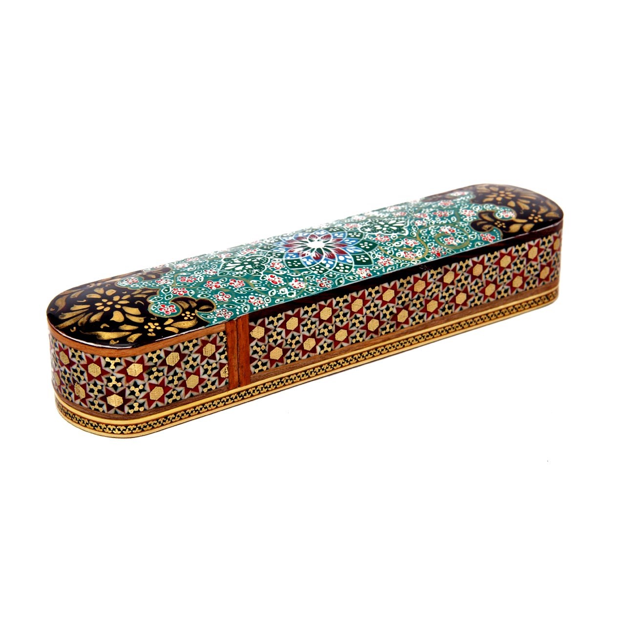 قلمدان  خاتم کاری کد Mkh135
