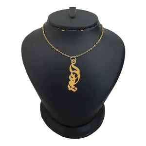 گردنبند نقره زنانه ترمه ۱ مدل نیلا کد ma 897