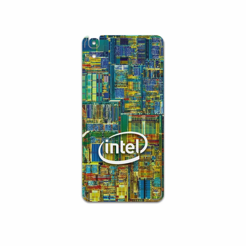 برچسب پوششی ماهوت مدل Intel Brand مناسب برای گوشی موبایل هوآوی Y6 2015