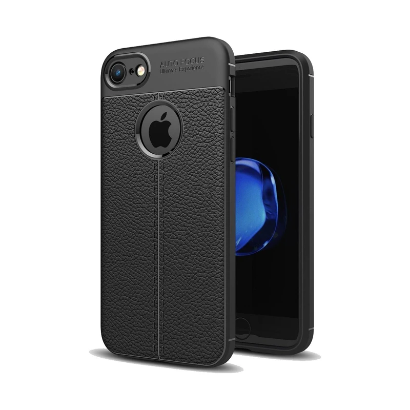 کاور ژله ای طرح چرم مناسب برای گوشی موبایل اپل آیفون 7