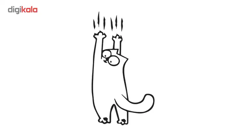 استیکر خودرو گراسیپا مدل CAT03