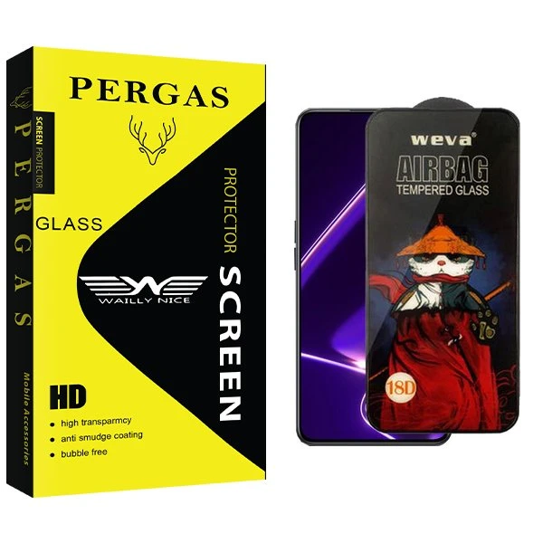 محافظ صفحه نمایش وایلی نایس مدل Pergas Airbag مناسب برای گوشی موبایل ریلمی GT Neo 5 SE