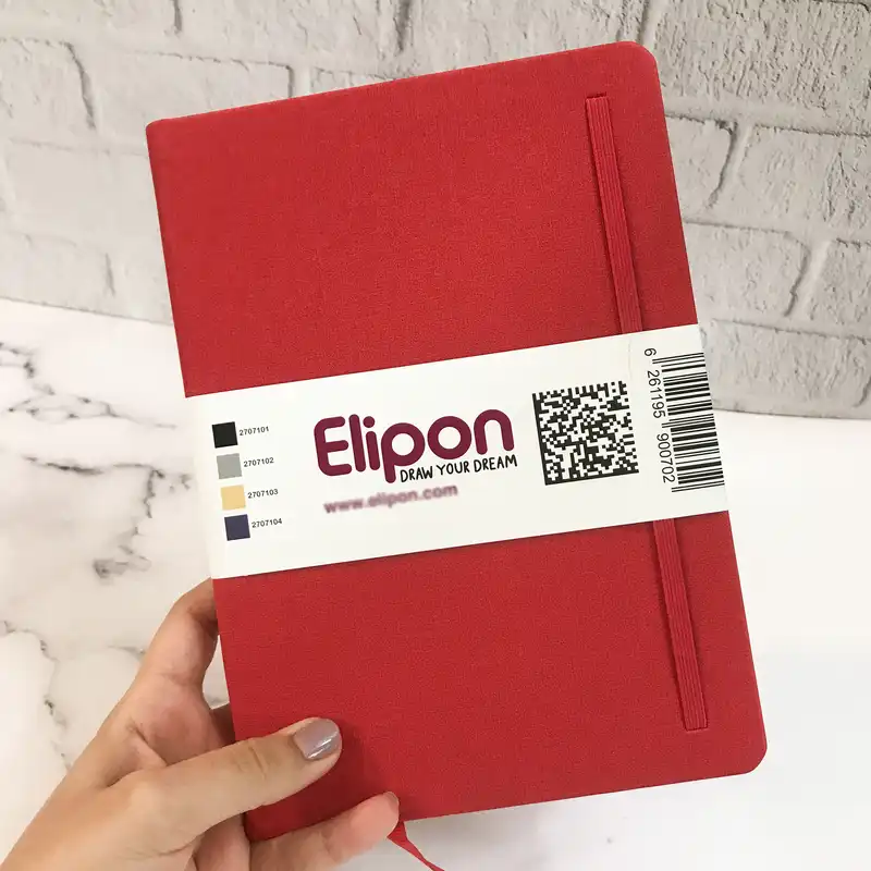 دفتر یادداشت 96 برگ الیپون کد 01