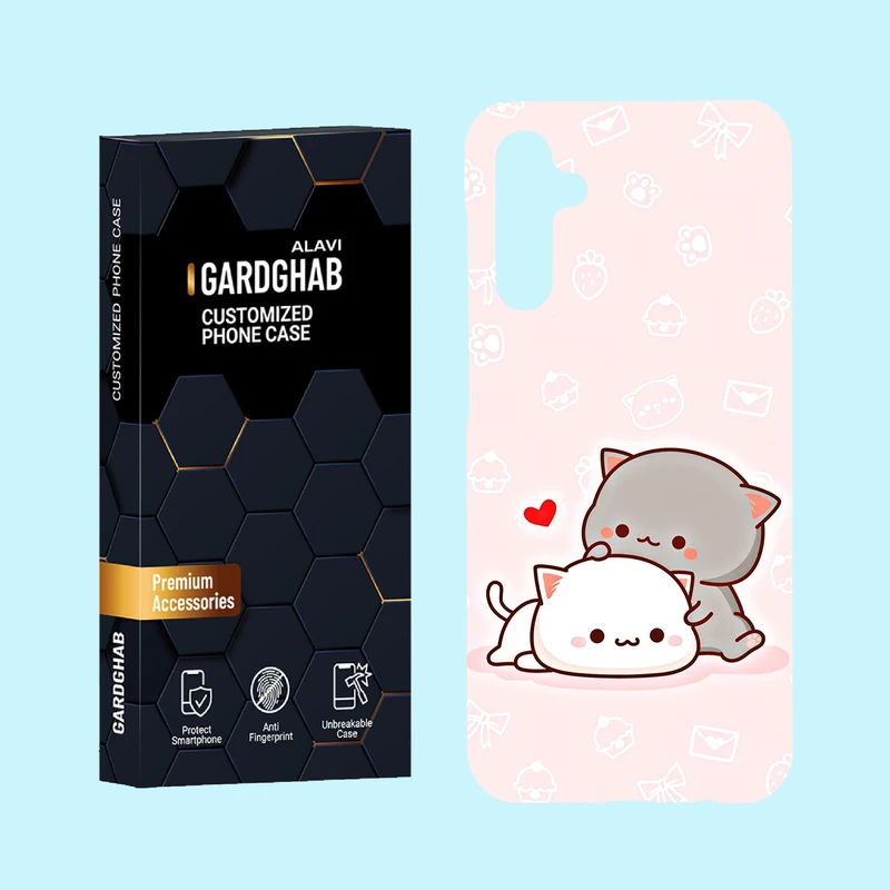 کاور گارد قاب علوی مدل عاشقانه مناسب برای گوشی موبایل سامسونگ Galaxy M14 5G