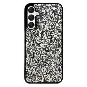 AKAM AMC-WSGA25-DOODLE17 Cover For Samsung Galaxy A25