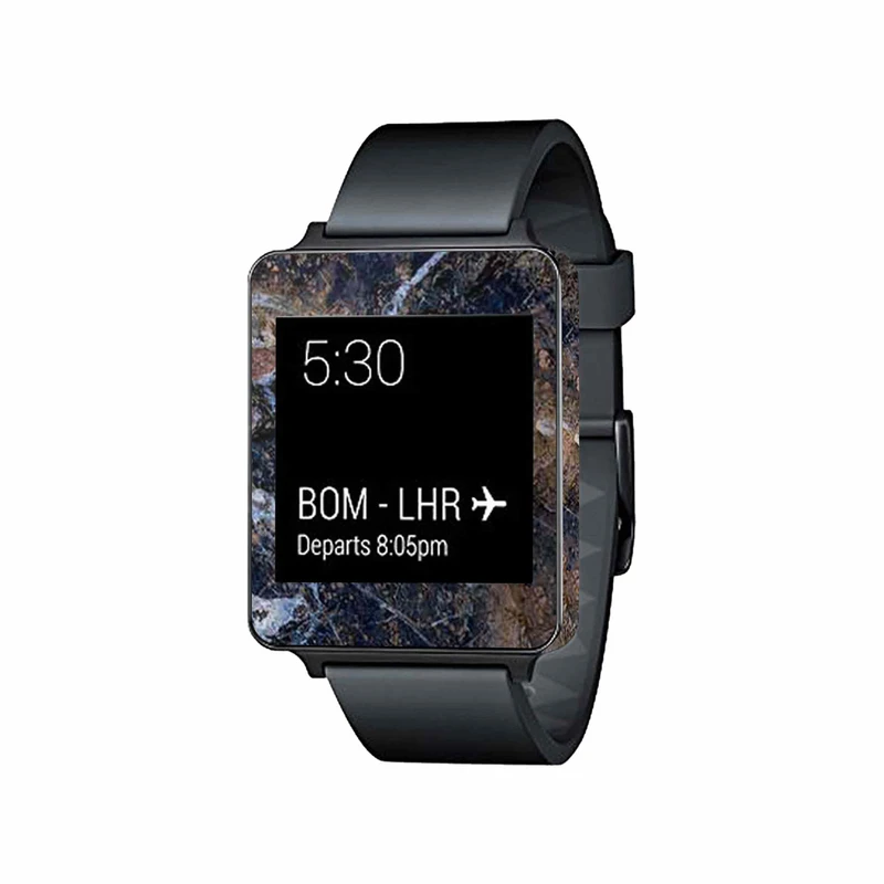  برچسب ماهوت طرح Earth-White-Marble مناسب برای ساعت هوشمند ال جی G Watch