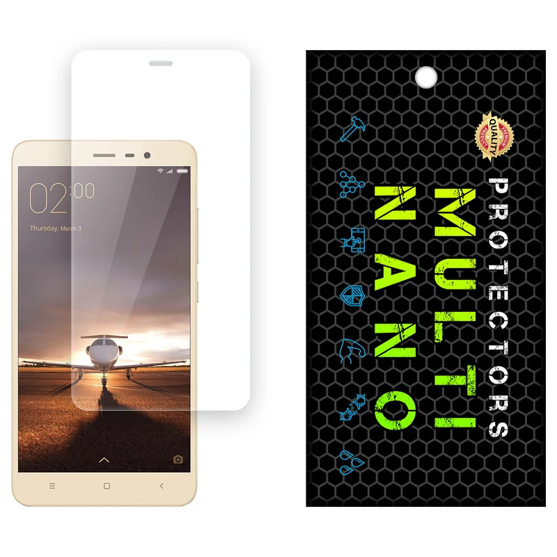 محافظ صفحه نمایش شفاف مولتی نانو مدل X-S1N مناسب برای گوشی موبایل شیائومی Redmi Note 3 (MediaTek)