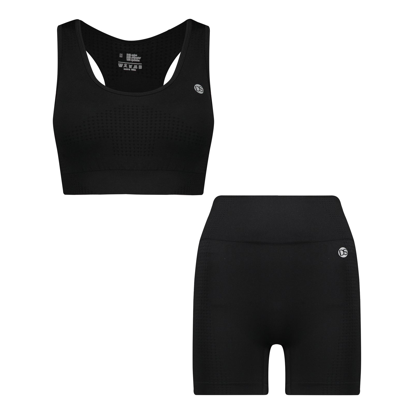 ست نیم تنه و شلوارک ورزشی زنانه دریم اسلیم مدل T024-02 - - 1