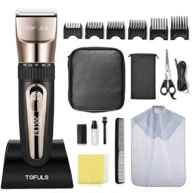 عکس شماره 3 : ست ماشین اصلاح موی صورت و بدن شارژی توفولز مدل g-9932