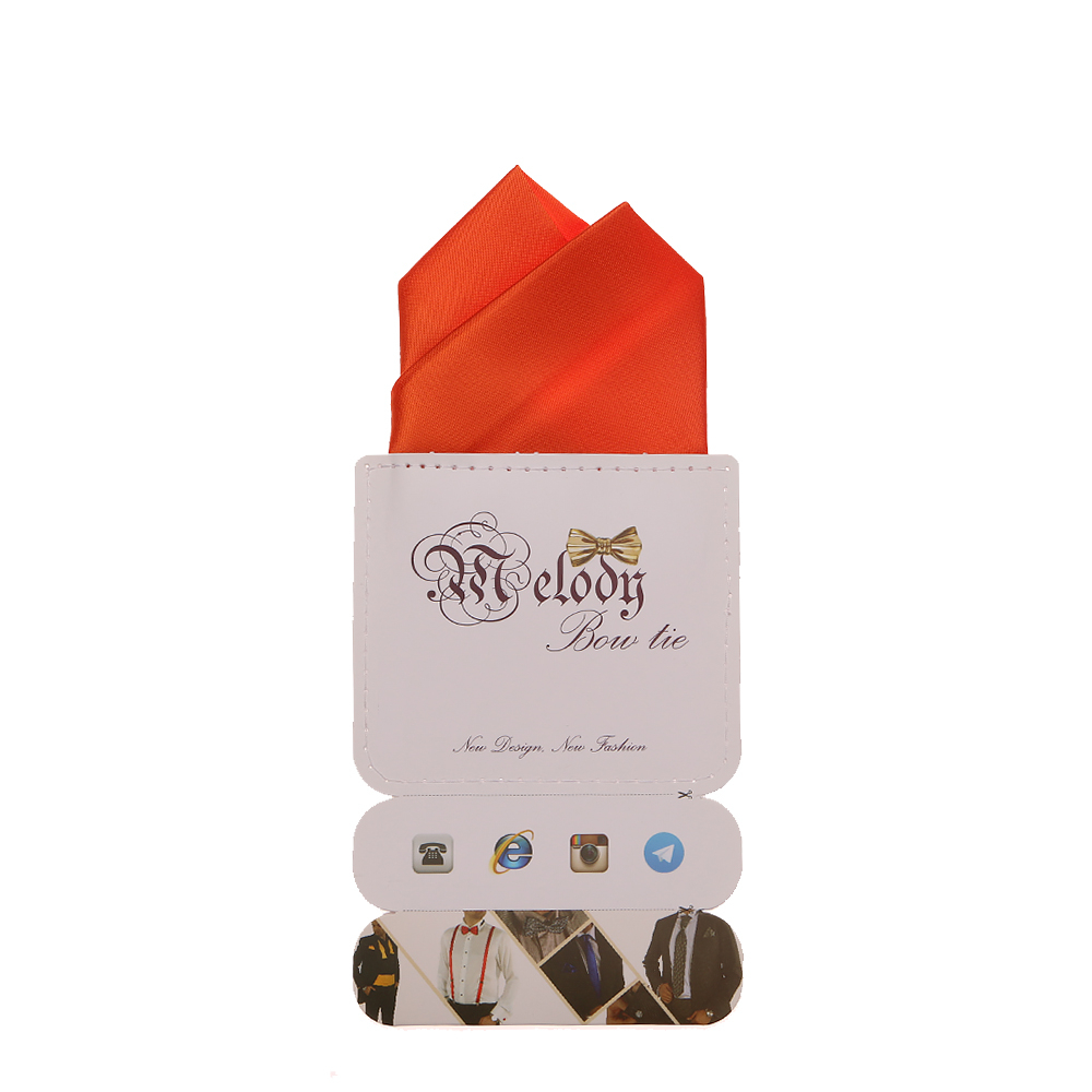 دستمال جیب مردانه ملودی مدل PS5108MSOrnge