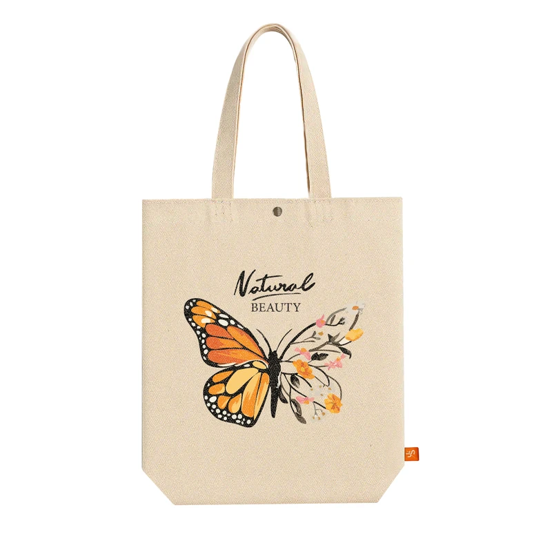 ساک خرید پارچه ای آس استایل من طرح پروانه کد ART1274