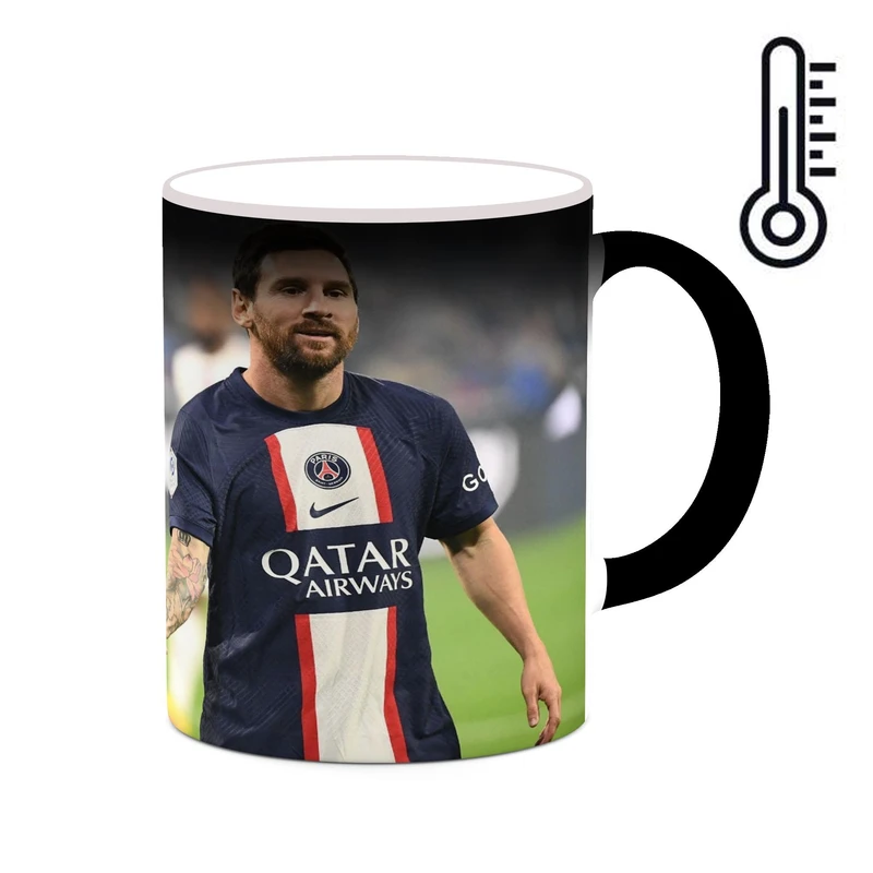 ماگ حرارتی کاکتی طرح Leo Messi لئو مسی مدل mgh42417