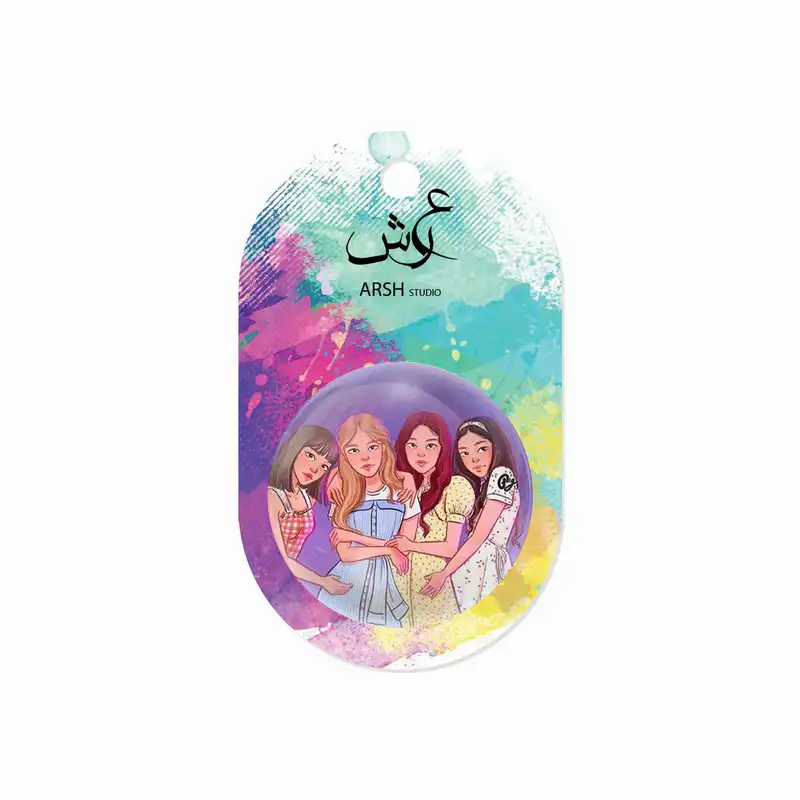 مگنت عرش طرح بلک پینک کد Asm200