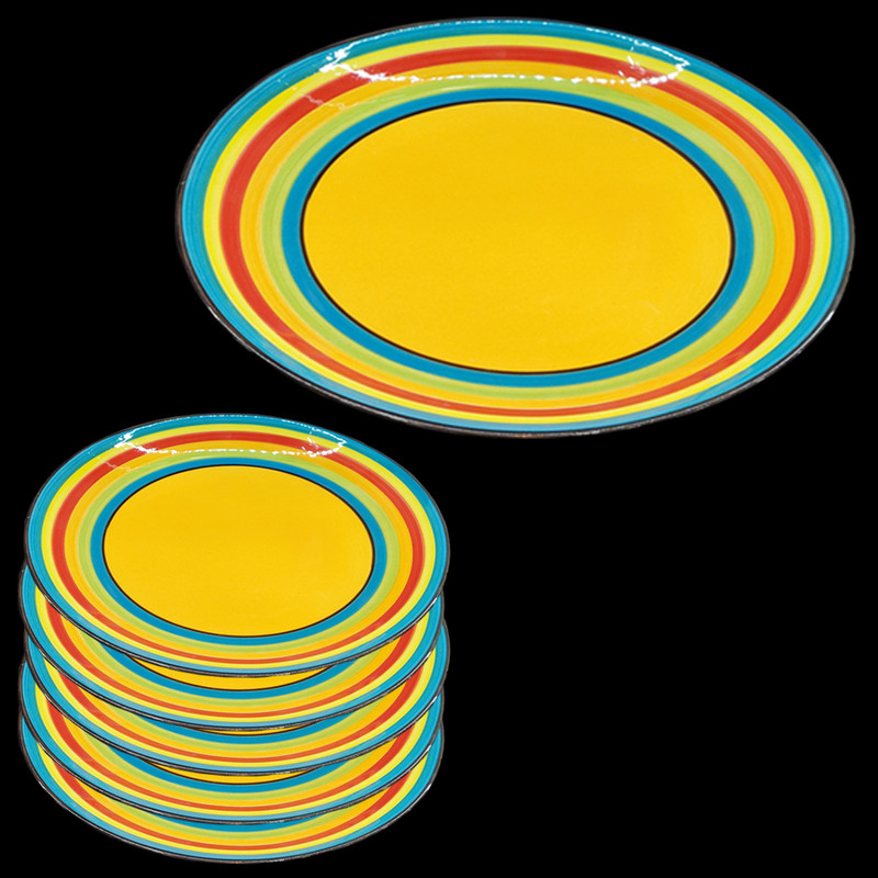 سرویس غذاخوری 31 پارچه مدل رنگین کمان