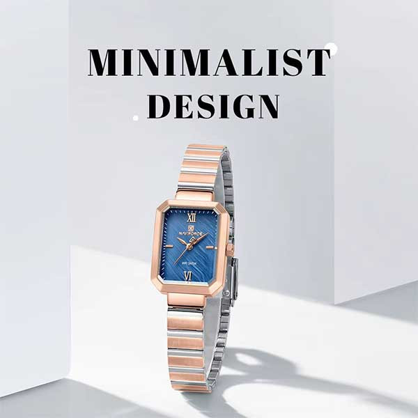 ساعت مچی عقربه‌ای کوارتز زنانه نیوی فورس مدل NF5050RGBE