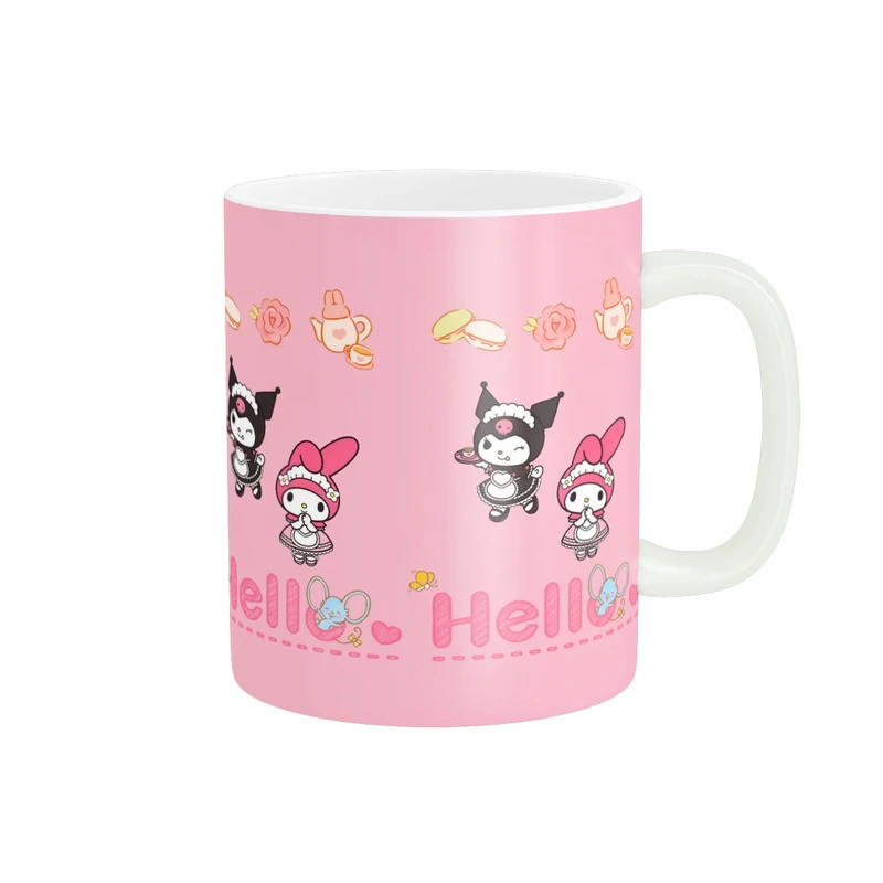 ماگ پادآفرین مدل کارتون کرومی و مای ملودی Kuromi کد PM3548