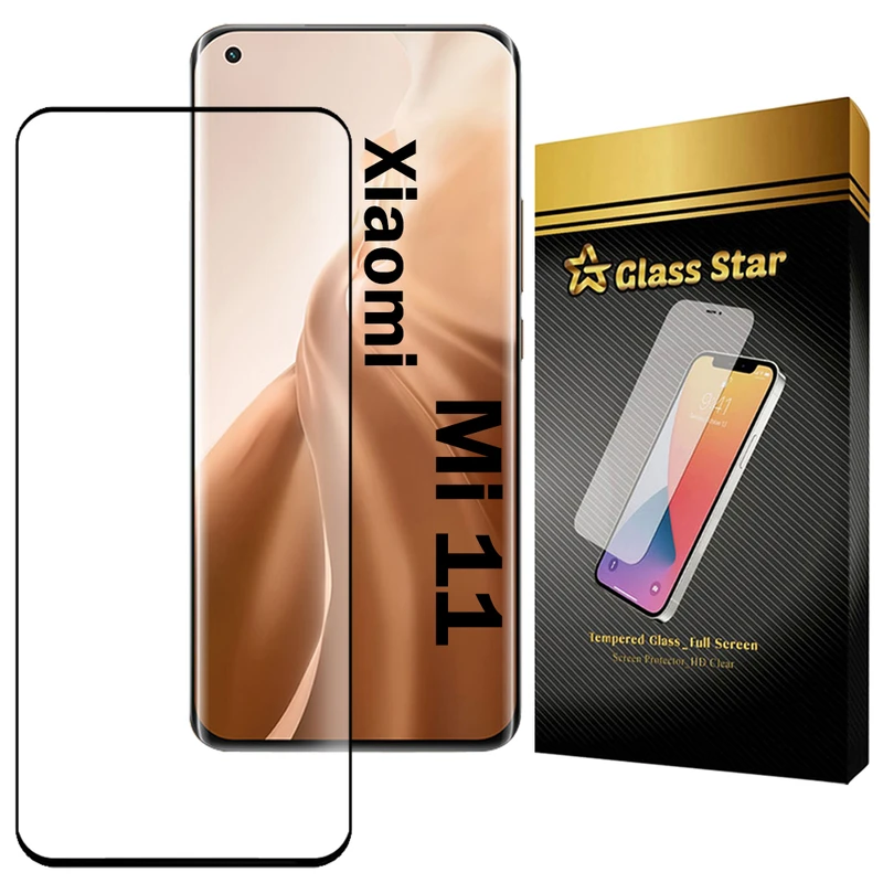 محافظ صفحه نمایش گلس استار مدل FUEDG مناسب برای گوشی موبایل شیائومی Mi 11