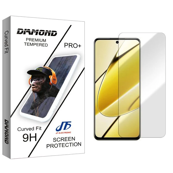 محافظ صفحه نمایش جی اف مدل Diamond مناسب برای گوشی موبایل ریلمی 11 5G