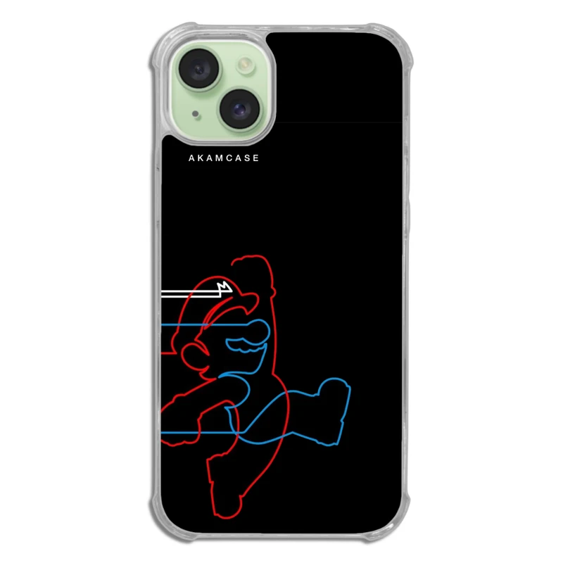کاور آکام مدل AMCWTA15PLUS-SUPER MARIO14 مناسب برای گوشی موبایل اپل iPhone 15 Plus
