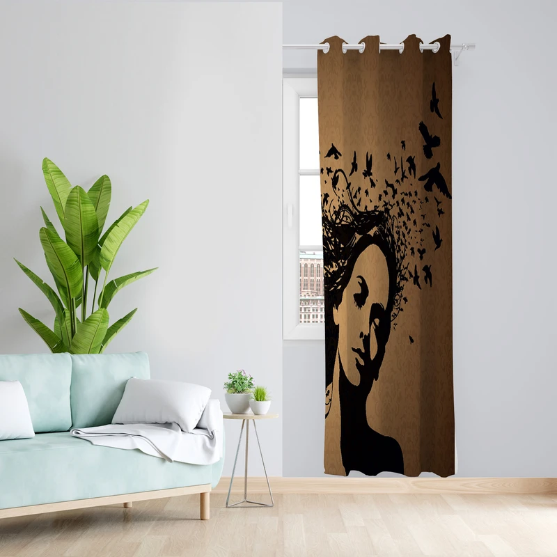 پرده مدل مخمل پانچی کد 2283 z سایز 140x200 سانتی متر